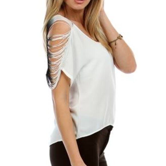 Fringed top - Picture 3 of 3